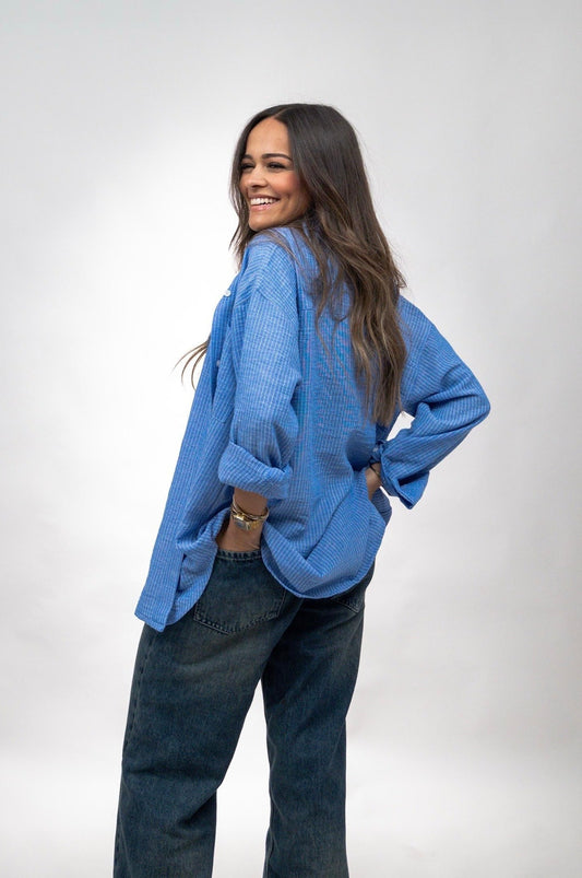 Capri Linen Top