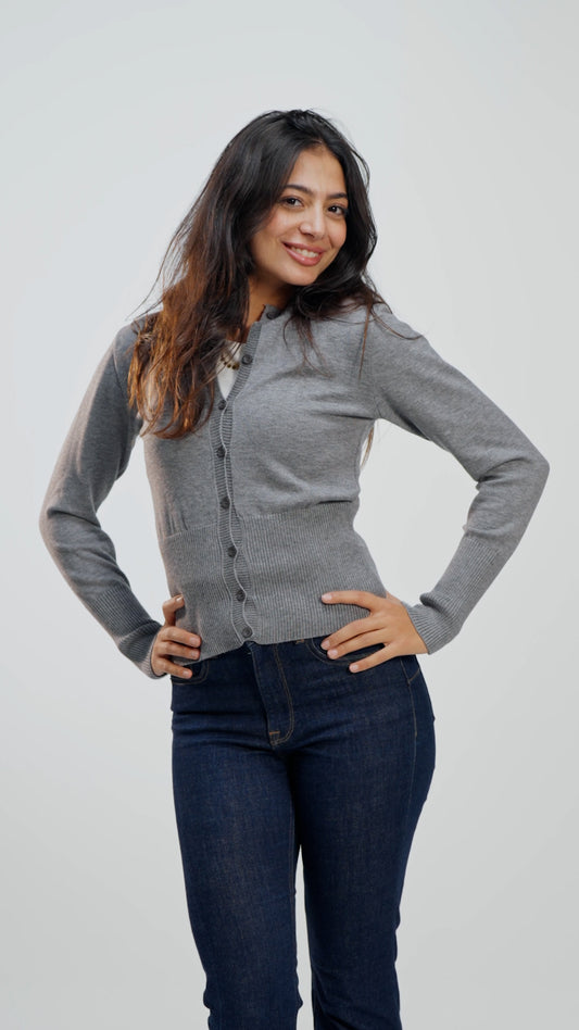 Grey Muse Cardigan